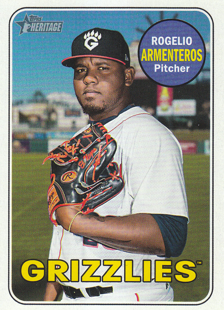 2018 Topps Heritage Minors Baseball Part 1 Main Set - Picture 210 of 369