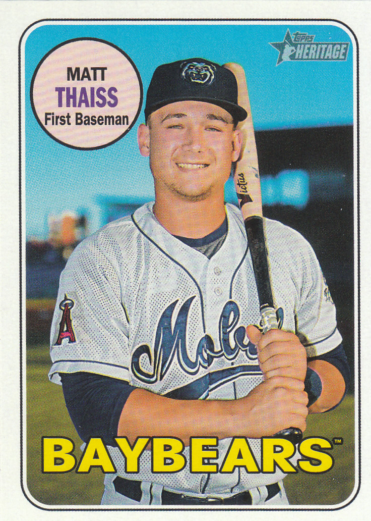 2018 Topps Heritage Minors Baseball Part 1 Main Set - Picture 212 of 369