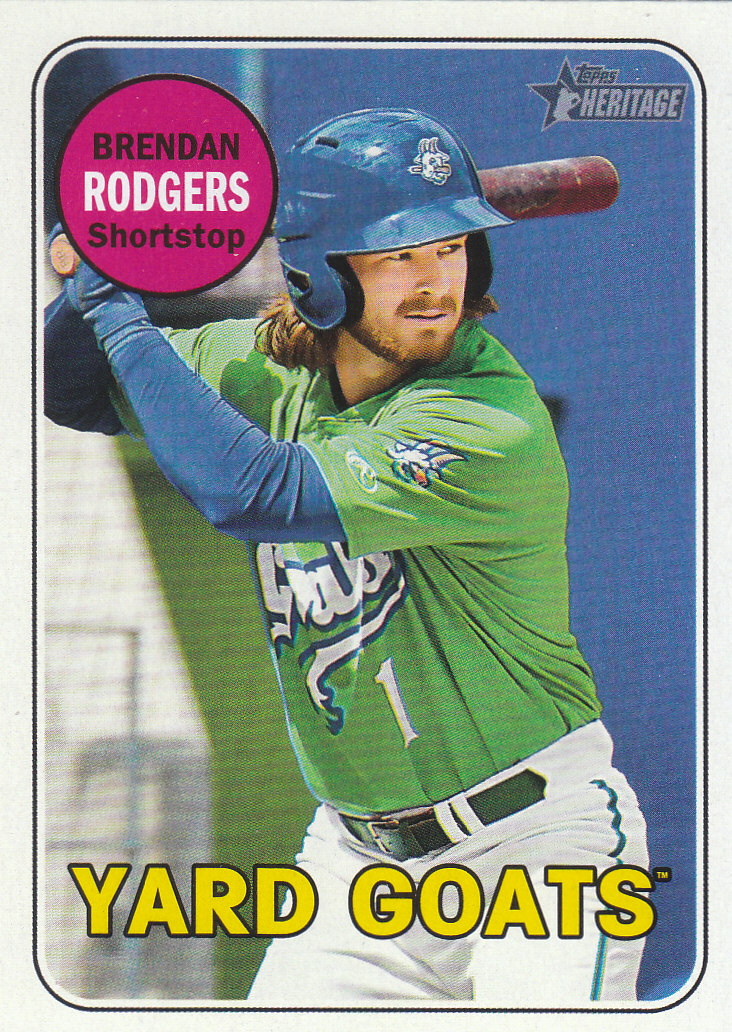 2018 Topps Heritage Minors Baseball Part 1 Main Set - Picture 242 of 369