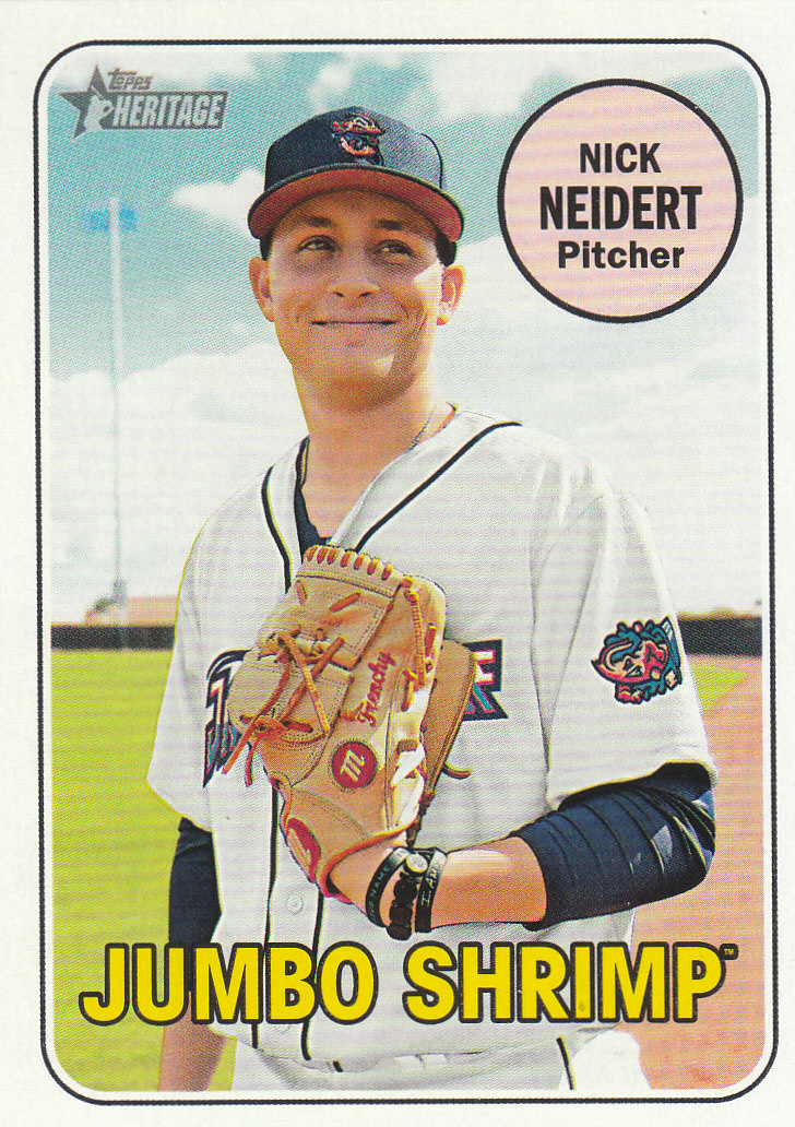 2018 Topps Heritage Minors Baseball Part 1 Main Set - Picture 252 of 369