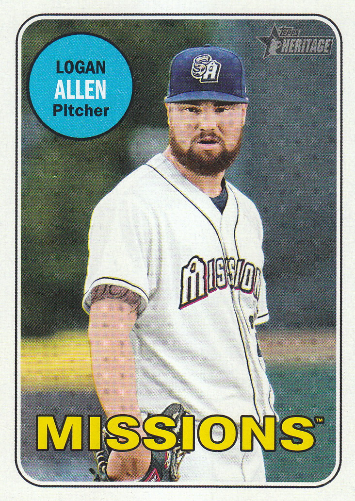 2018 Topps Heritage Minors Baseball Part 1 Main Set - Picture 260 of 369