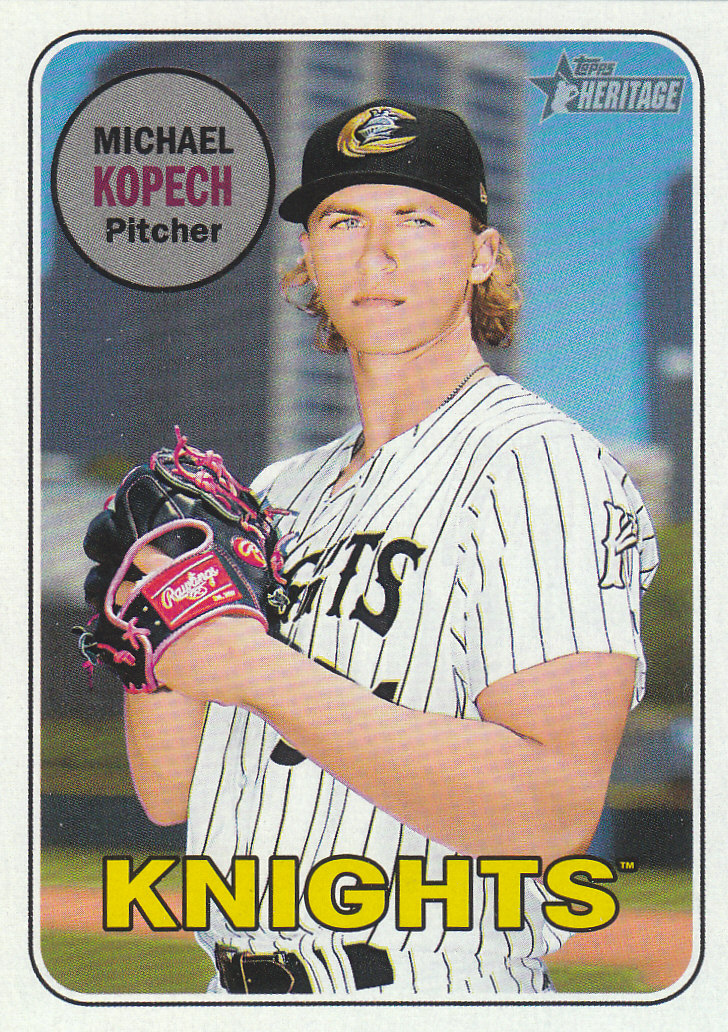 2018 Topps Heritage Minors Baseball Part 1 Main Set - Picture 280 of 369