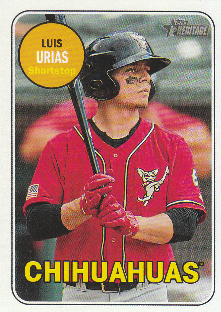 2018 Topps Heritage Minors Baseball Part 1 Main Set - Picture 284 of 369