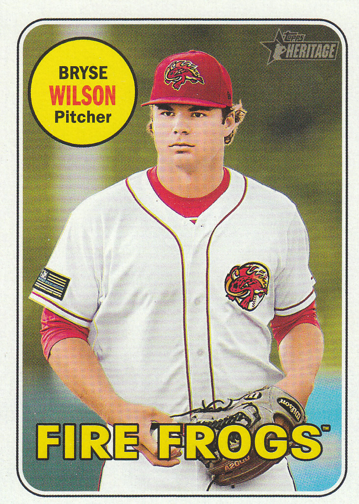 2018 Topps Heritage Minors Baseball Part 1 Main Set - Picture 292 of 369