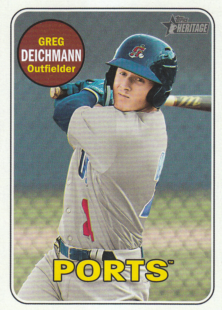 2018 Topps Heritage Minors Baseball Part 1 Main Set - Picture 294 of 369
