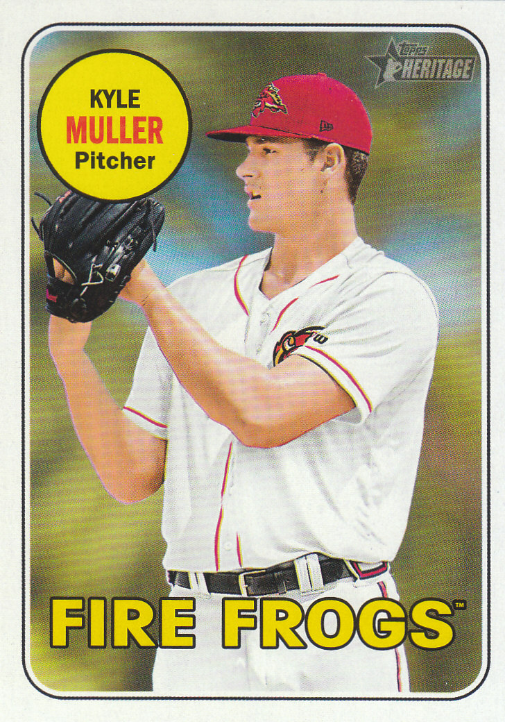 2018 Topps Heritage Minors Baseball Part 1 Main Set - Picture 320 of 369