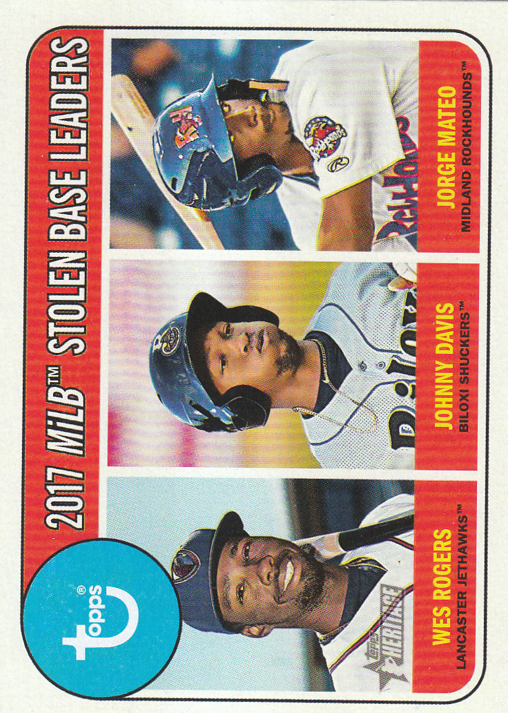 2018 Topps Heritage Minors Baseball Part 1 Main Set - Picture 346 of 369