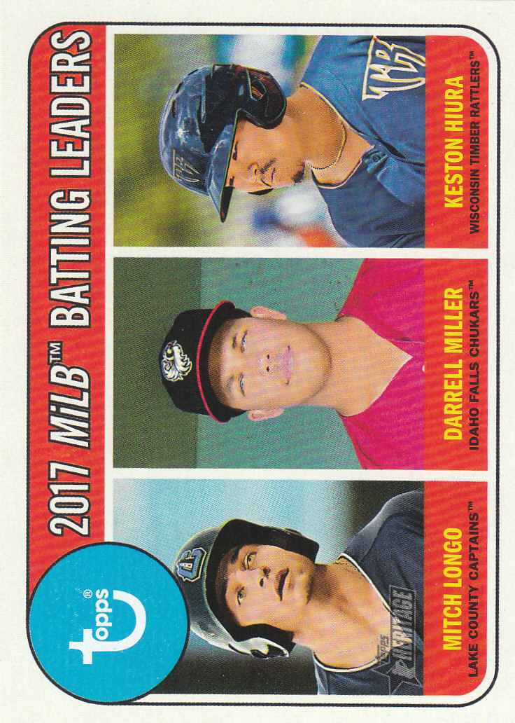 2018 Topps Heritage Minors Baseball Part 1 Main Set - Picture 352 of 369
