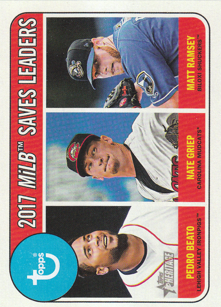 2018 Topps Heritage Minors Baseball Part 1 Main Set - Picture 354 of 369