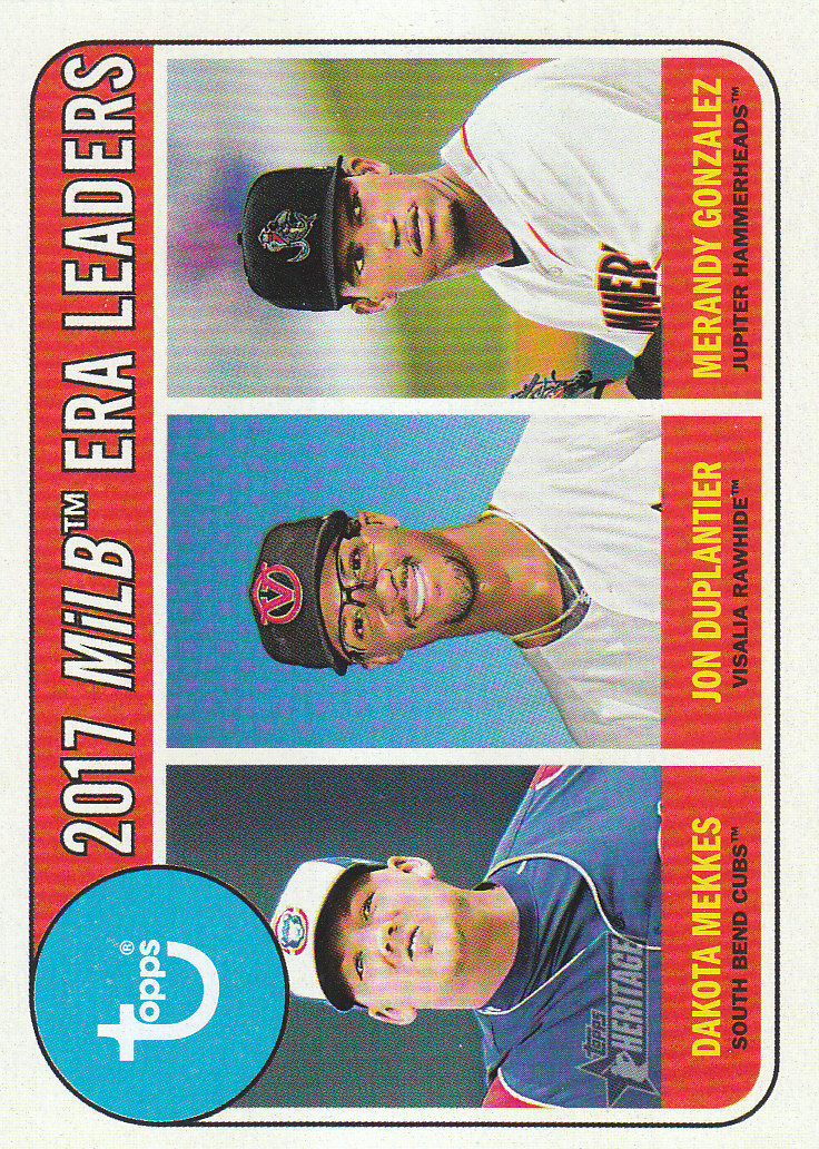2018 Topps Heritage Minors Baseball Part 1 Main Set - Picture 360 of 369
