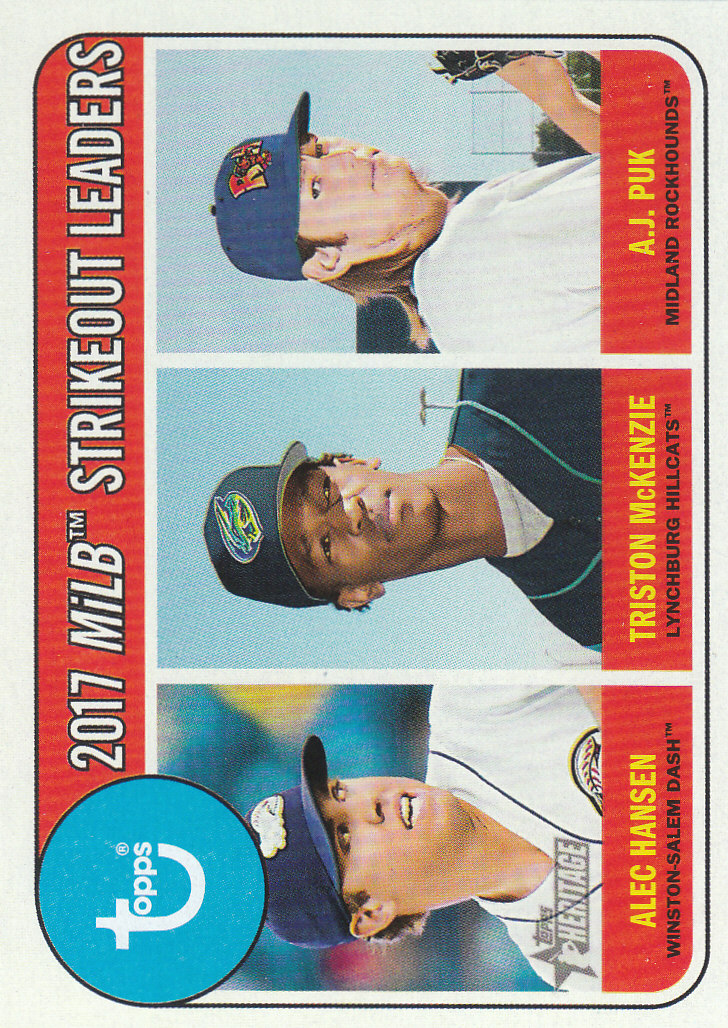 2018 Topps Heritage Minors Baseball Part 1 Main Set - Picture 362 of 369