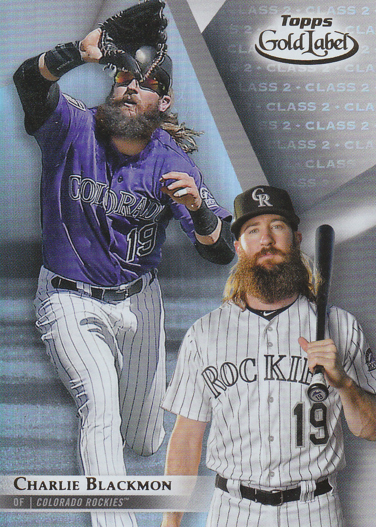 2018 Topps Gold Label Baseball Part 2 Class 2 Main and Parallel Cards - Picture 56 of 173
