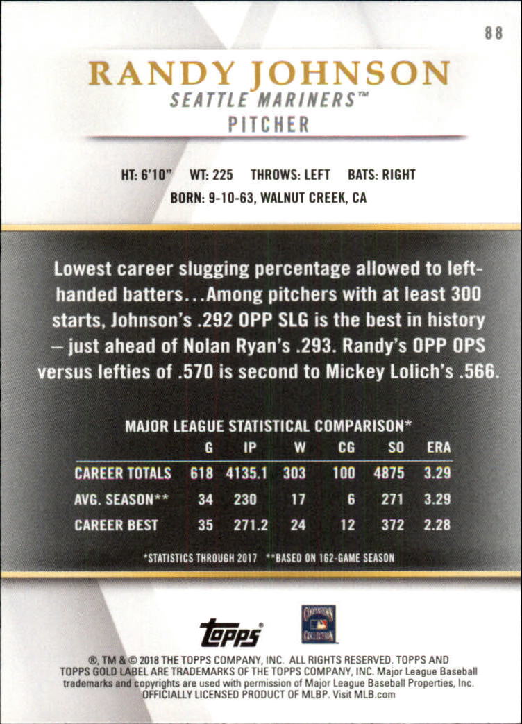 2018 TOPPS GOLD LABEL CLASS 1 BLACK ASSORTED SINGLES U-PICK - Picture 101 of 111