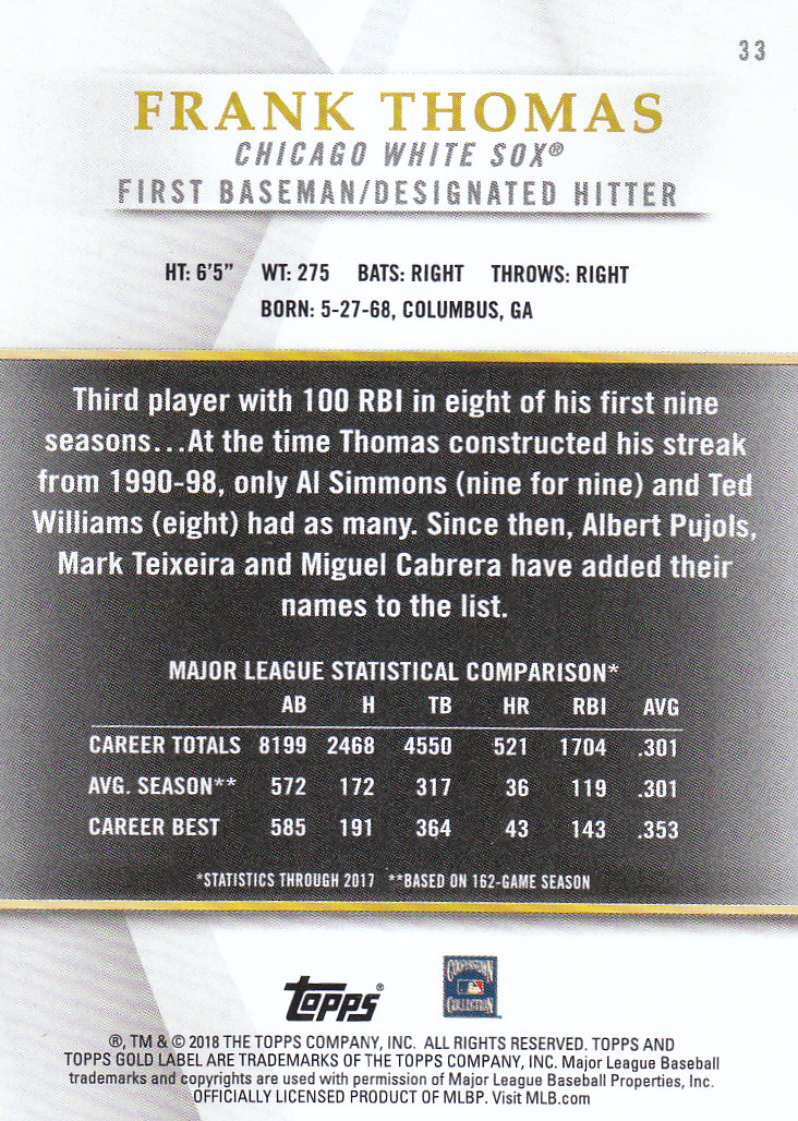 2018 Topps Gold Label Baseball Part 2 Class 2 Main and Parallel Cards - Picture 161 of 173