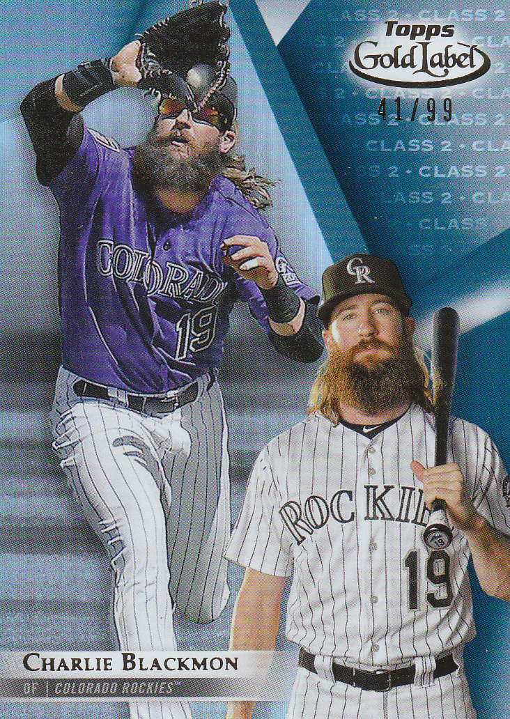 2018 Topps Gold Label Baseball Part 2 Class 2 Main and Parallel Cards - Picture 162 of 173
