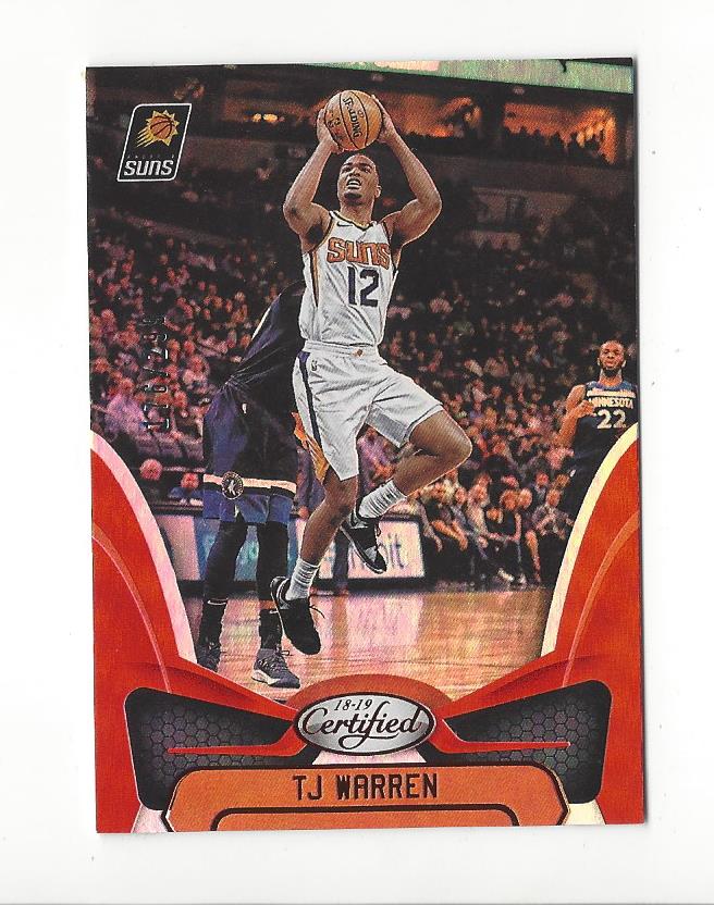 2018-19 Certified Basketball Mirror Red Parallel Singles xxx/299 - You Choose X - Picture 7 of 7