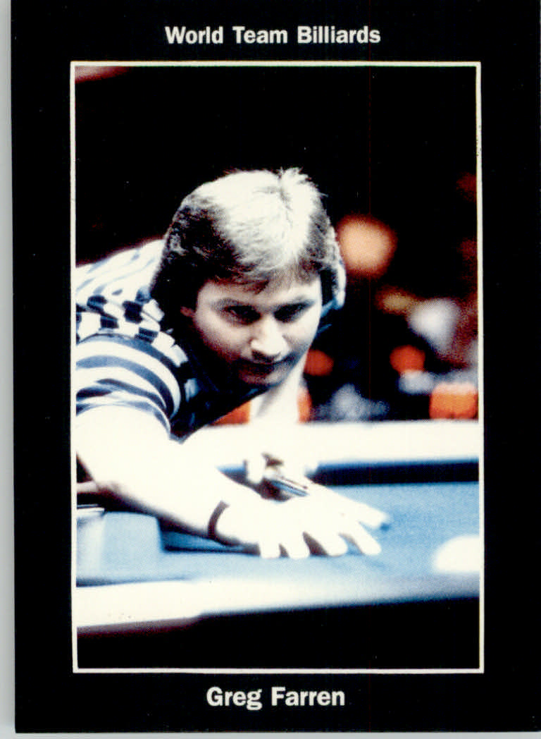 1993 World Wide Collectibles Pro Billiards Tour Cards - Picture 254 of 261