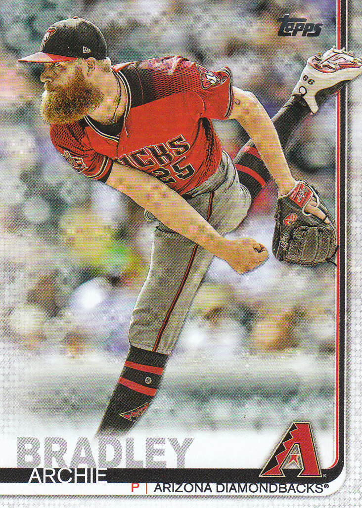 2019 Topps Series 1 Baseball Part 1 Main Set Cards #1 to #250 - Picture 346 of 475