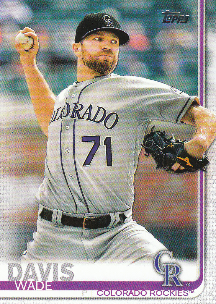 2019 Topps Series 1 Baseball Part 1 Main Set Cards #1 to #250 - Picture 152 of 475