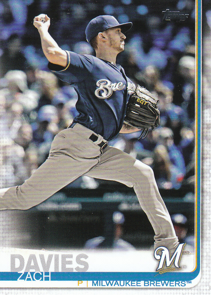 2019 Topps Series 1 Baseball Part 1 Main Set Cards #1 to #250 - Picture 228 of 475