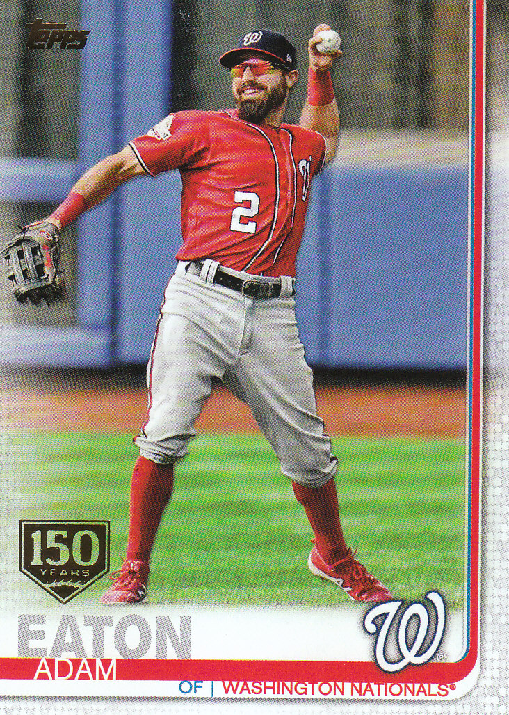 Carte parallele Topps Baseball 2019 parte 6 150° anniversario - Foto 68 di 163