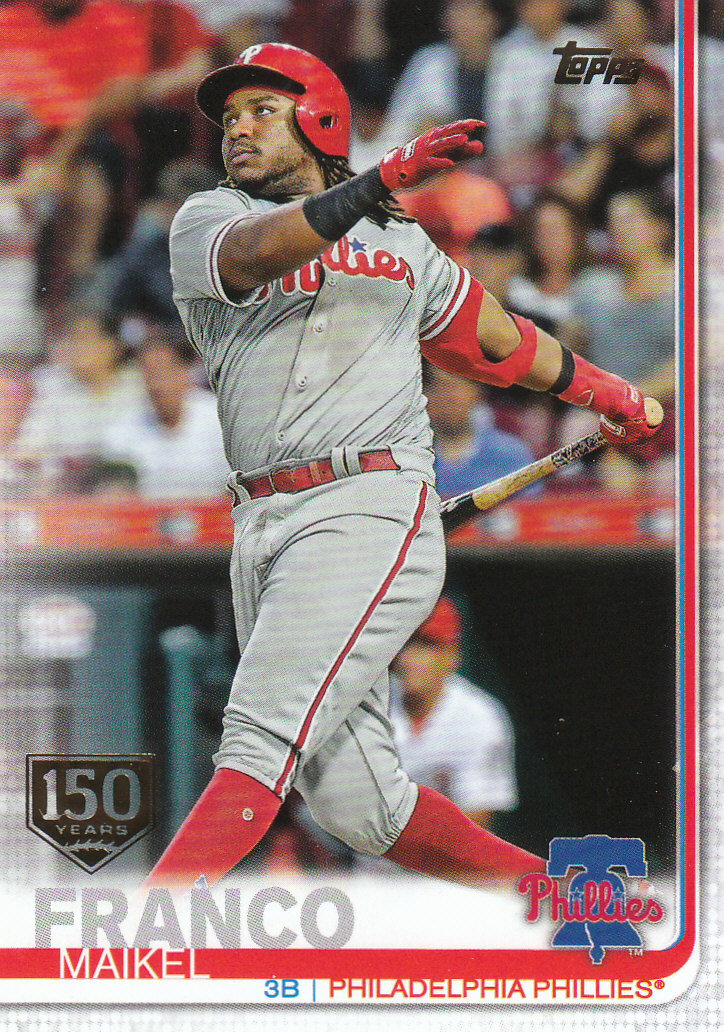 Carte parallele Topps Baseball 2019 parte 6 150° anniversario - Foto 72 di 163