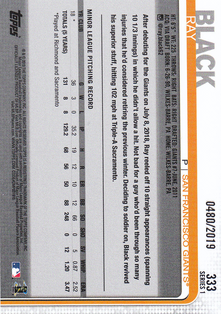 Tarjetas paralelas doradas Topps Baseball 2019 parte 4 - Imagen 56 de 206