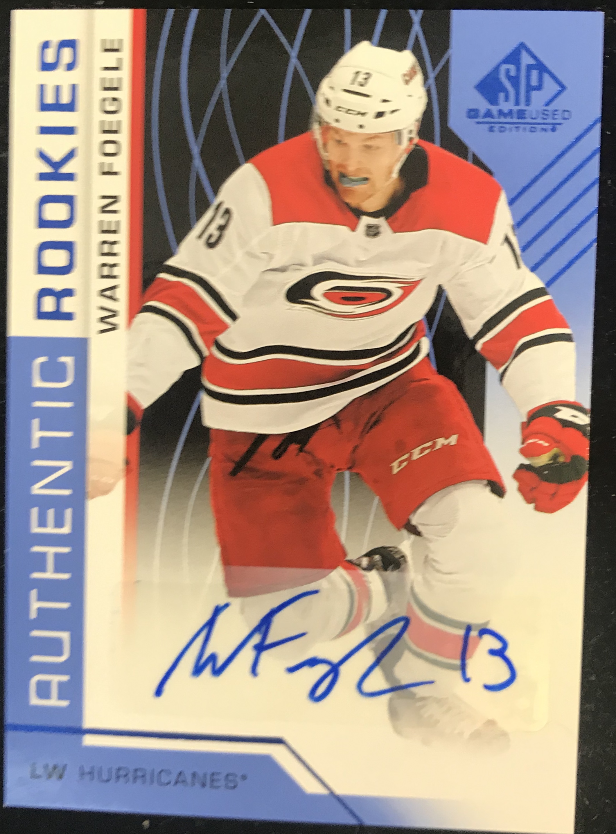 2018-19 SP GAME USED AUTOGRAPHS BLUE ASSORTED SINGLES U-PICK - Picture 5 of 7