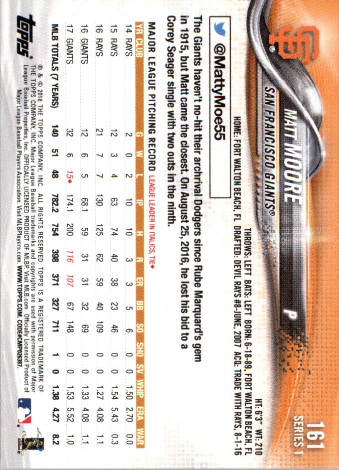 Mini béisbol Topps On Demand 101-200 2018 tú eliges - Imagen 105 de 167