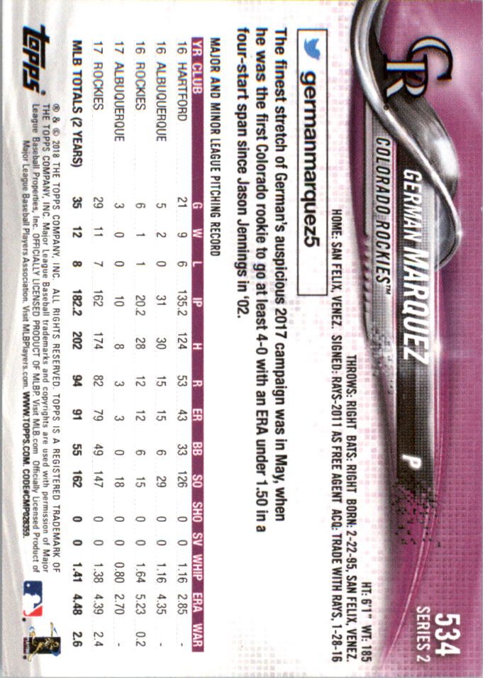 2018 Topps On Demand Mini Baseball 501-600 - Picture 59 of 171