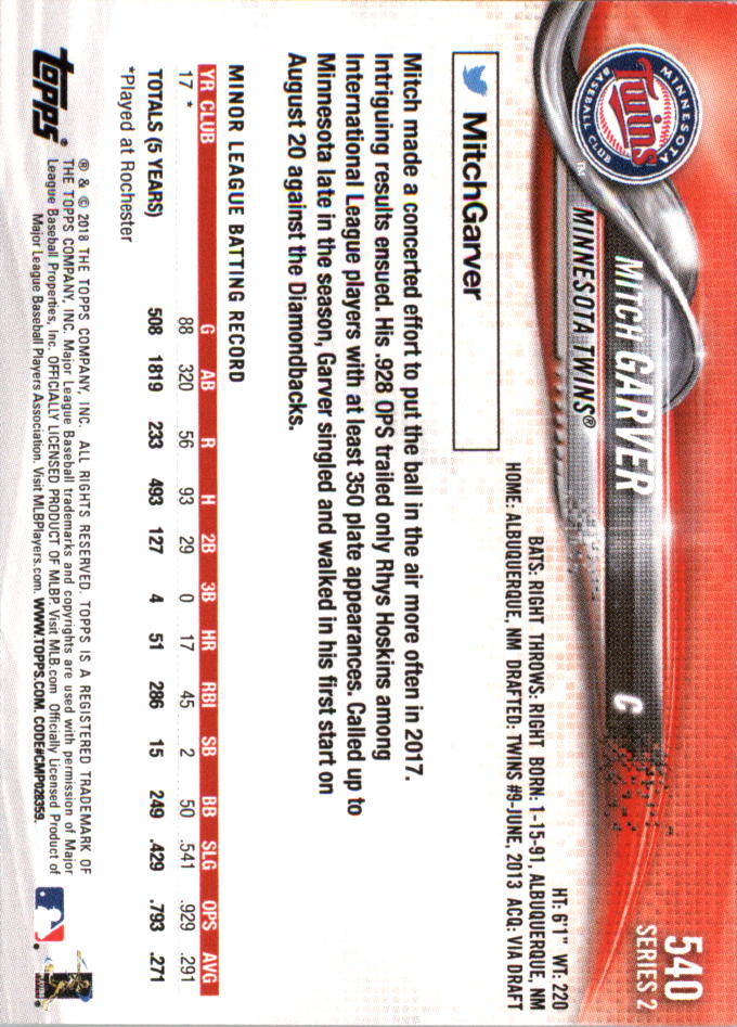 2018 Topps On Demand Mini Baseball 501-600 - Picture 71 of 171