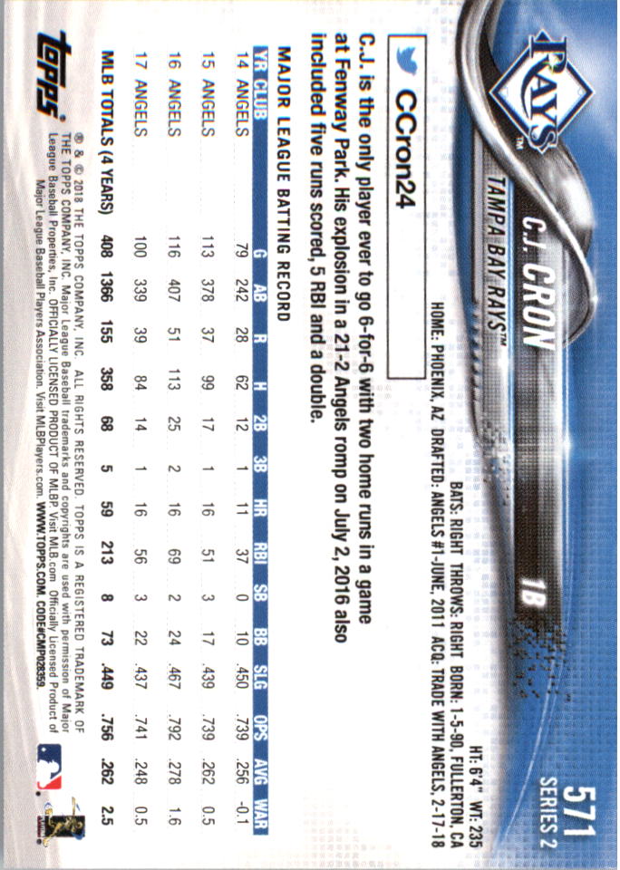 2018 Topps On Demand Mini Baseball 501-600 - Picture 121 of 171