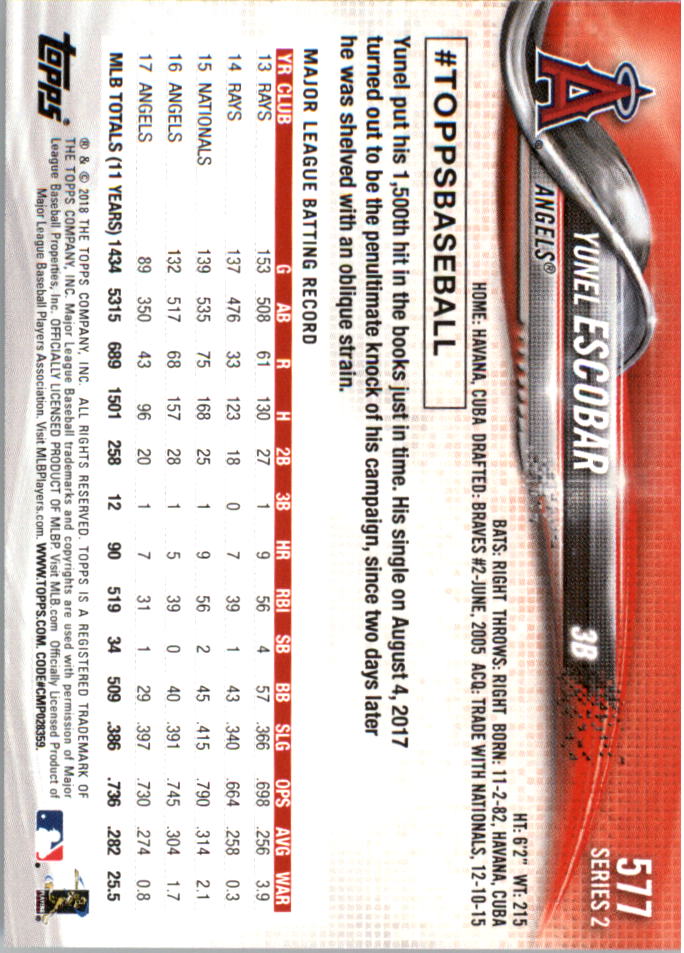 2018 Topps On Demand Mini Baseball 501-600 - Picture 131 of 171