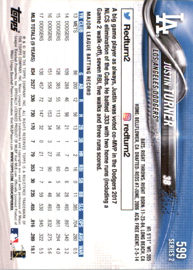 2018 Topps On Demand Mini Baseball 501-600 - Picture 169 of 171