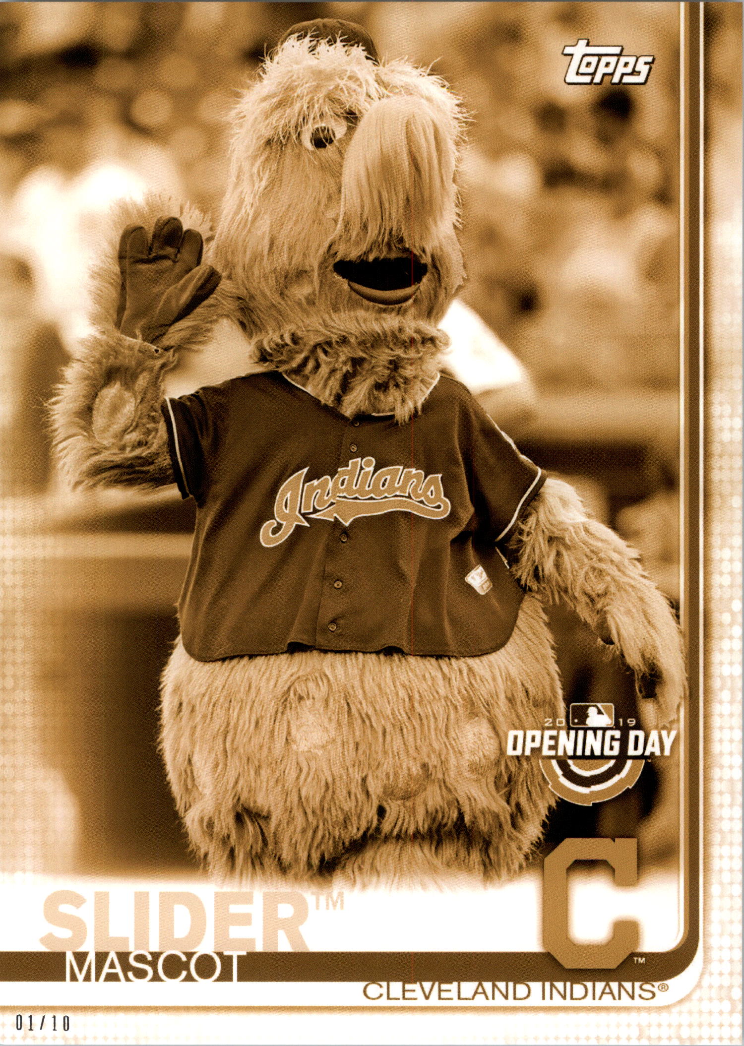 Topps Opening Day 2019 5x7 Mascots Gold tú eliges #d 01/10 - Imagen 4 de 51