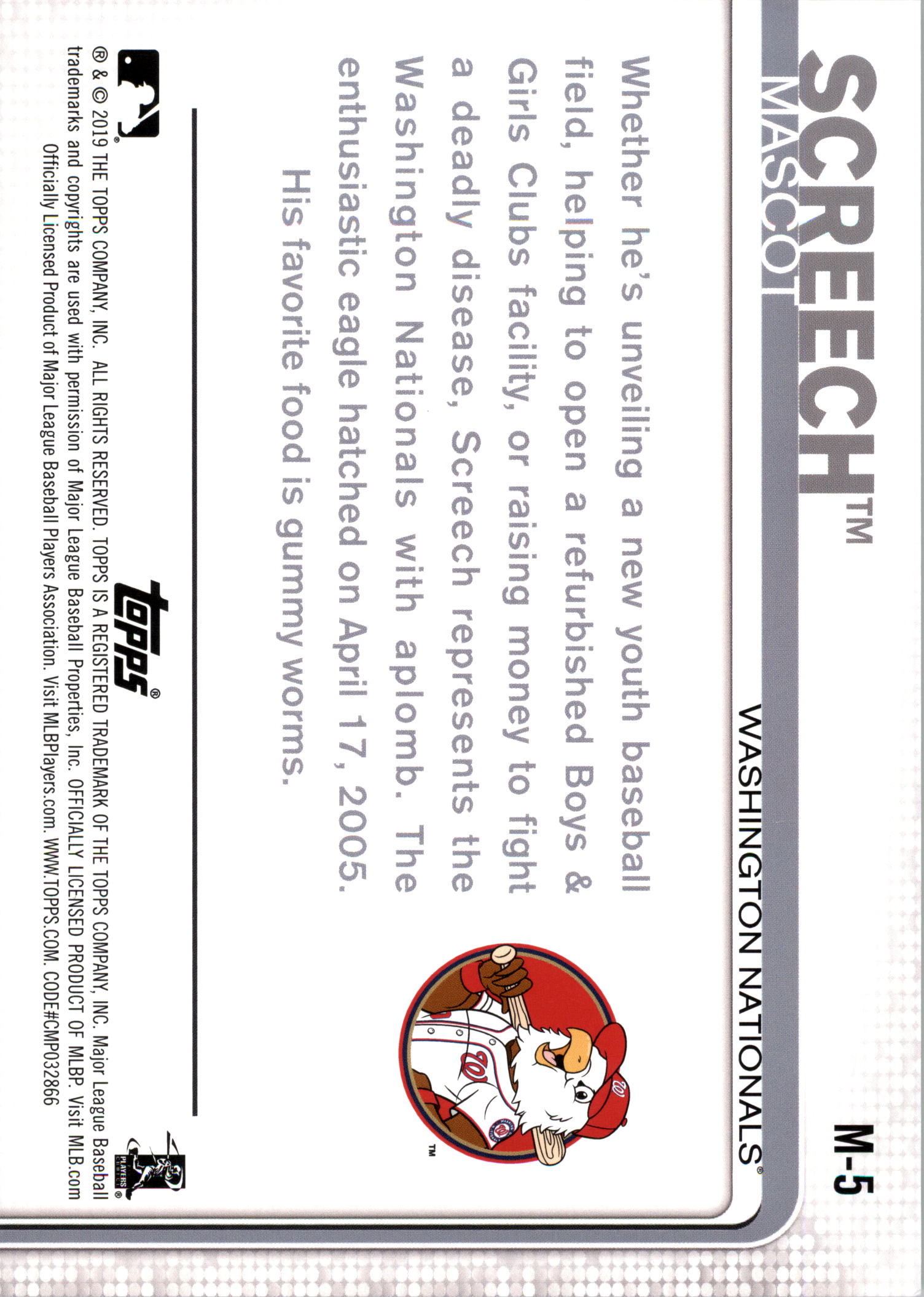 Topps Opening Day 2019 5x7 Mascots Gold tú eliges #d 01/10 - Imagen 11 de 51