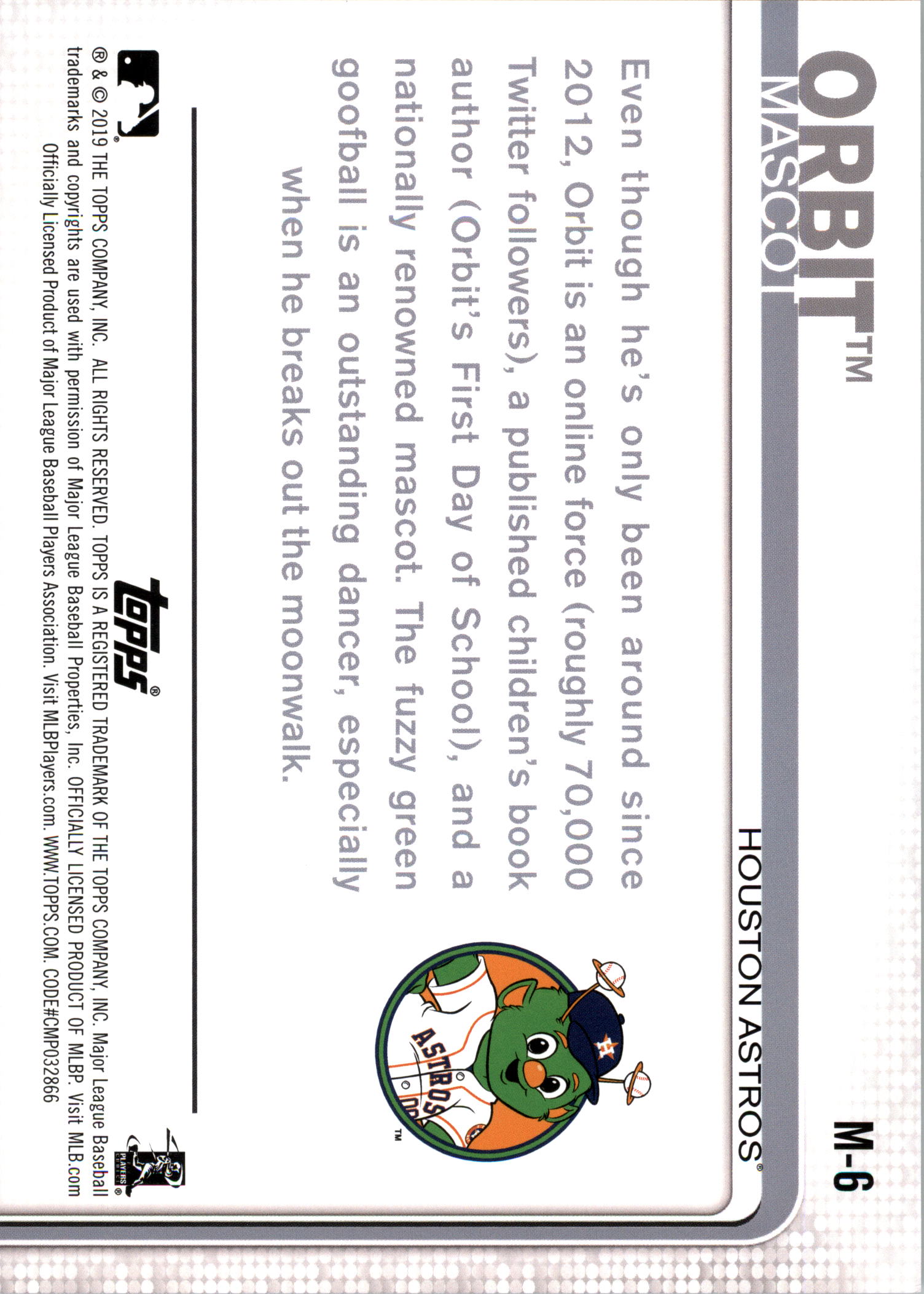 Topps Opening Day 2019 5x7 Mascots Gold tú eliges #d 01/10 - Imagen 13 de 51