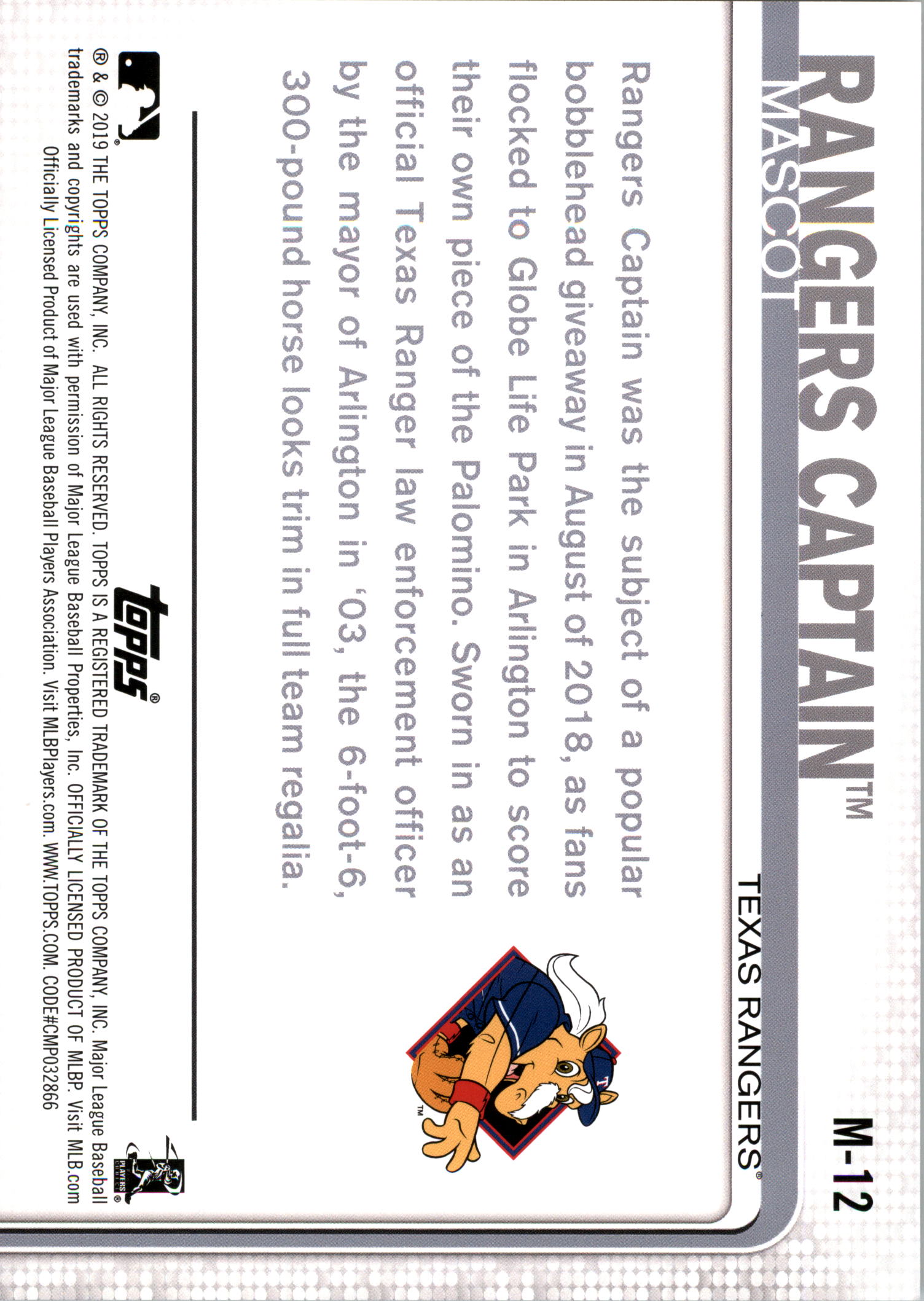Topps Opening Day 2019 5x7 Mascots Gold tú eliges #d 01/10 - Imagen 25 de 51