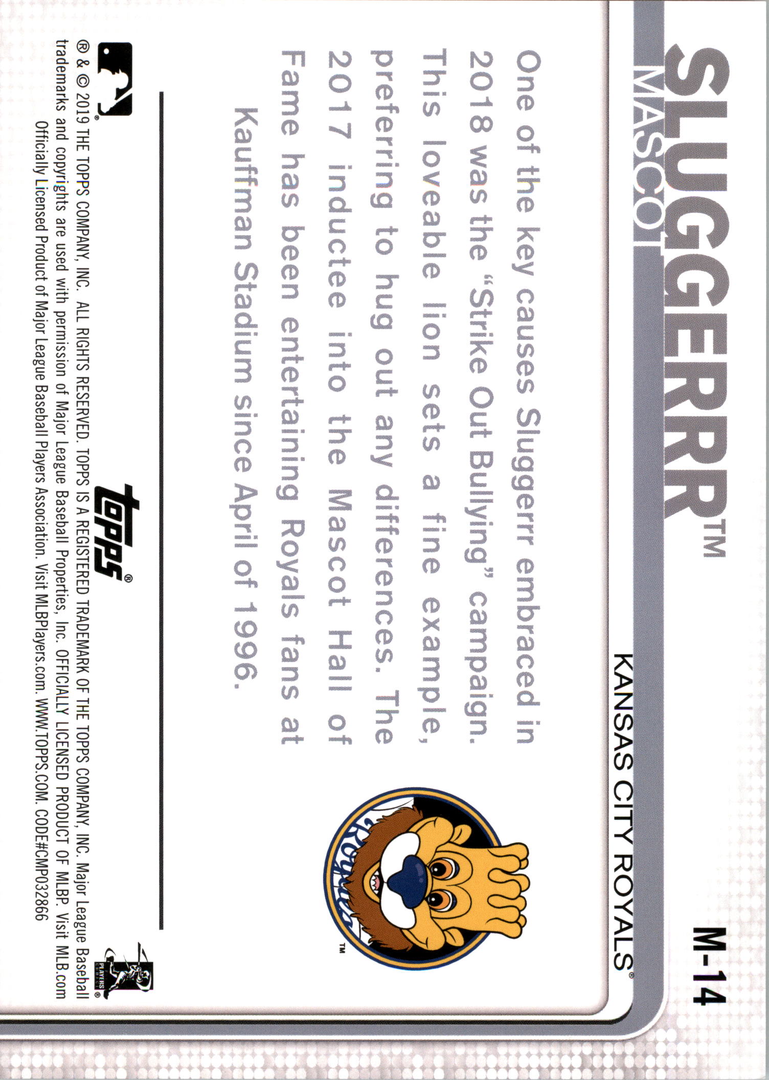 Topps Opening Day 2019 5x7 Mascots Gold tú eliges #d 01/10 - Imagen 29 de 51