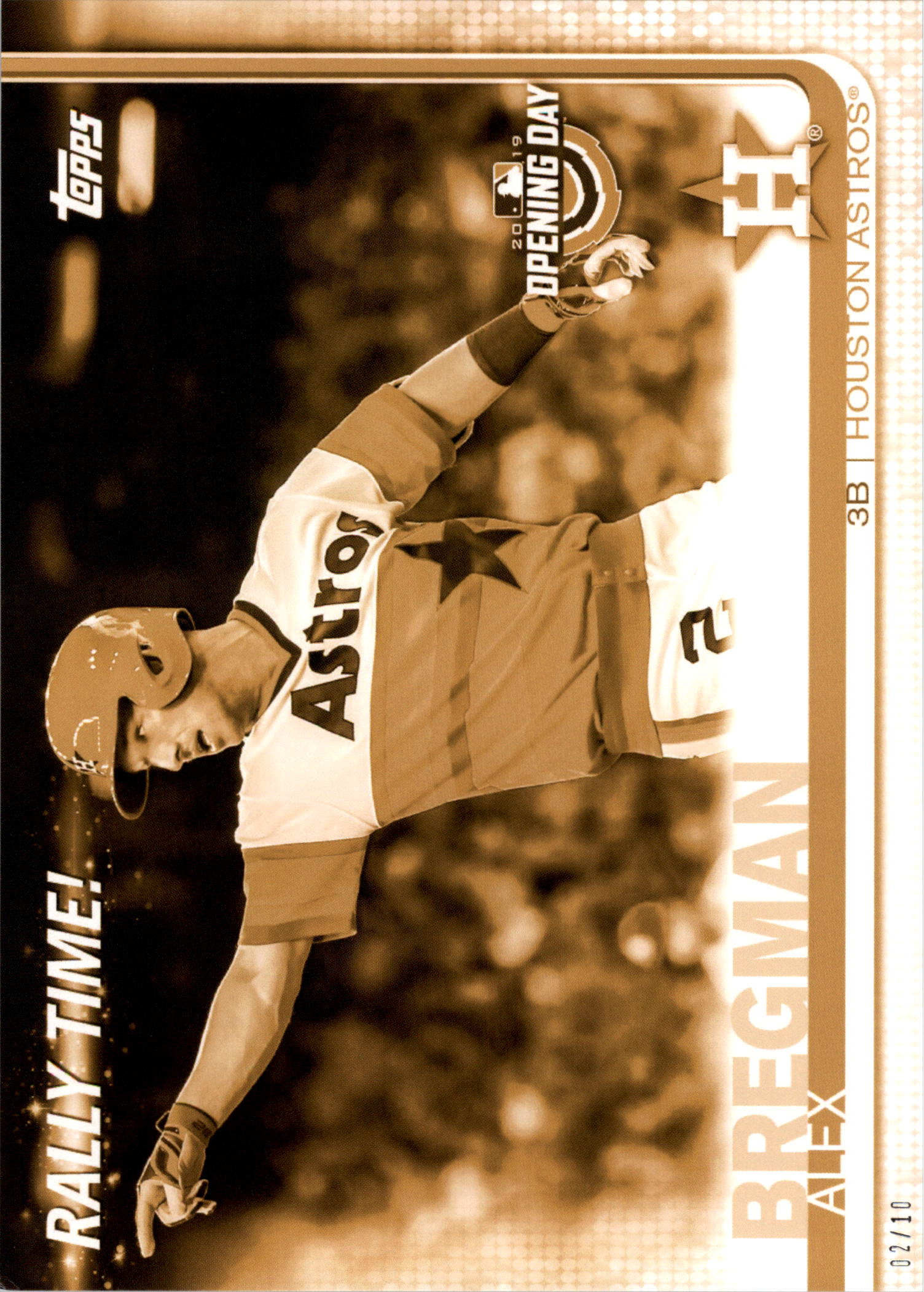 Topps Opening Day 2019 5x7 Rally Time Gold tú eliges 02/10 - Imagen 12 de 47