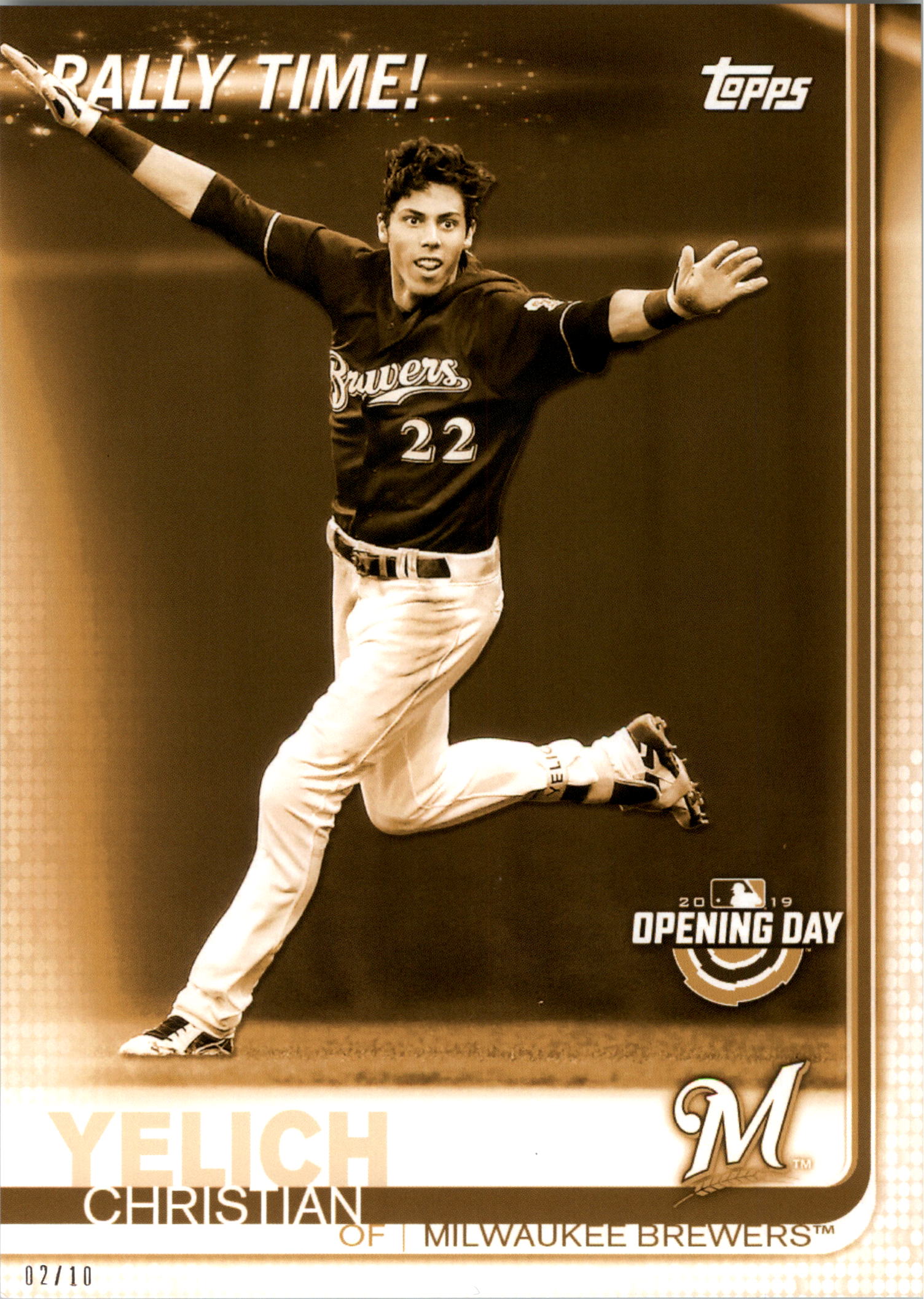 Topps Opening Day 2019 5x7 Rally Time Gold tú eliges 02/10 - Imagen 18 de 47