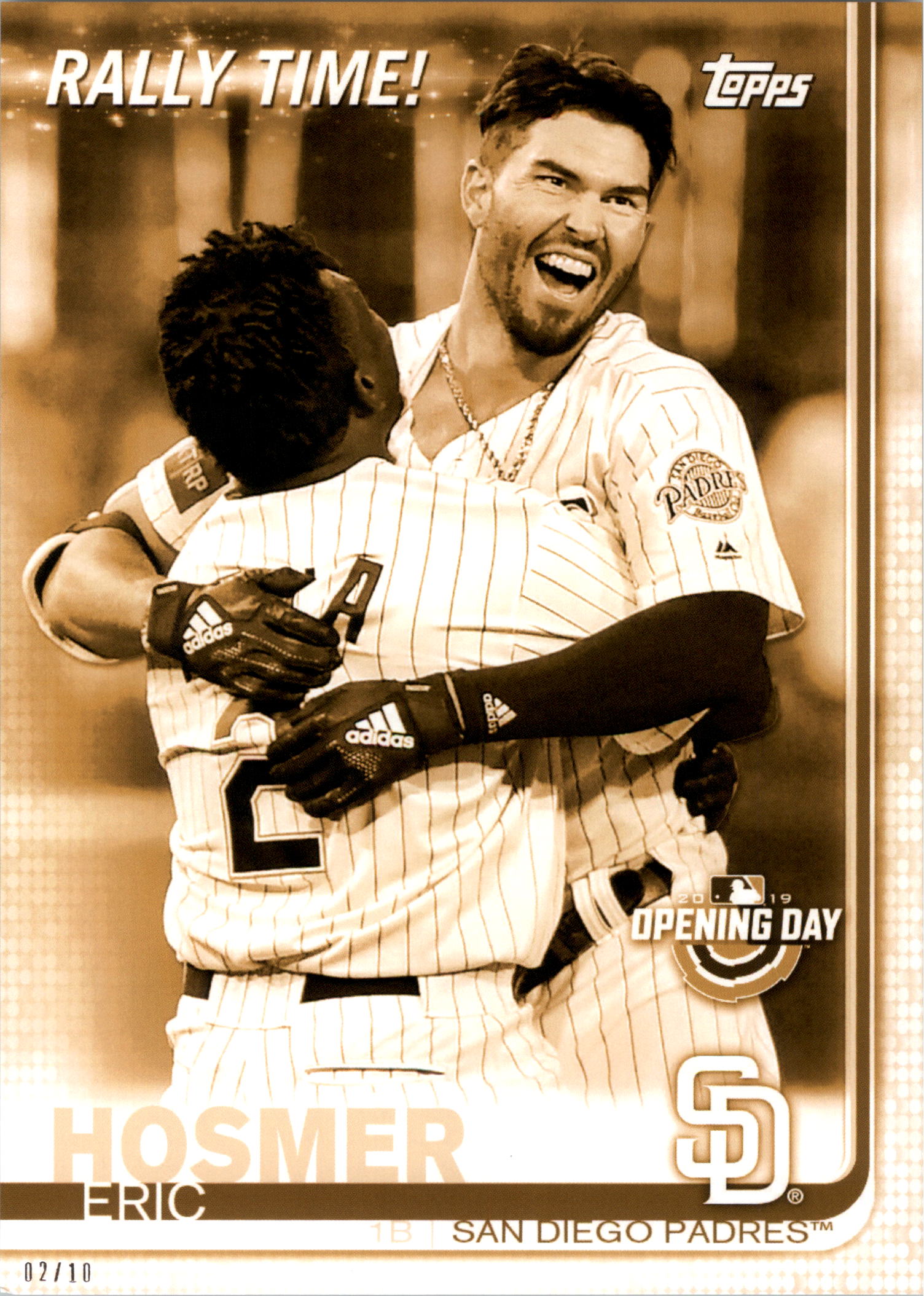 Topps Opening Day 2019 5x7 Rally Time Gold tú eliges 02/10 - Imagen 22 de 47