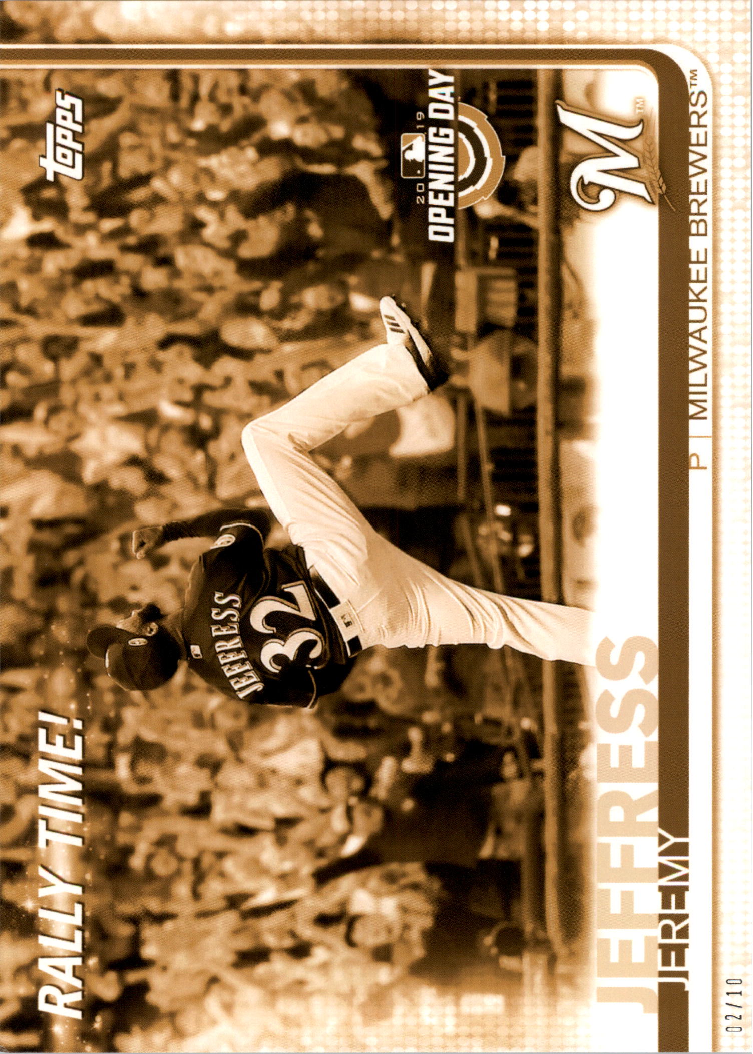 Topps Opening Day 2019 5x7 Rally Time Gold tú eliges 02/10 - Imagen 24 de 47