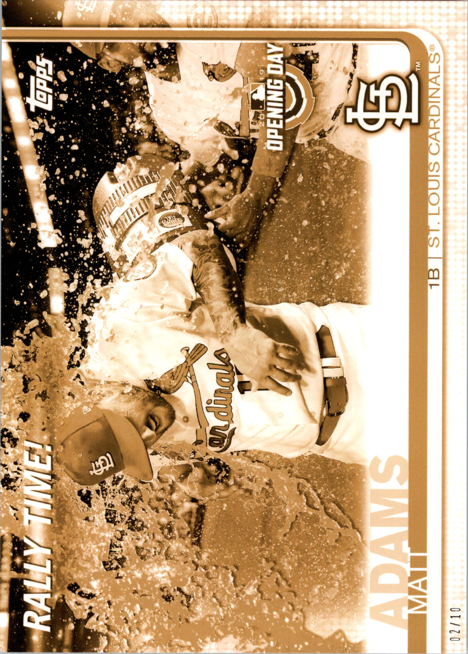 Topps Opening Day 2019 5x7 Rally Time Gold tú eliges 02/10 - Imagen 10 de 47