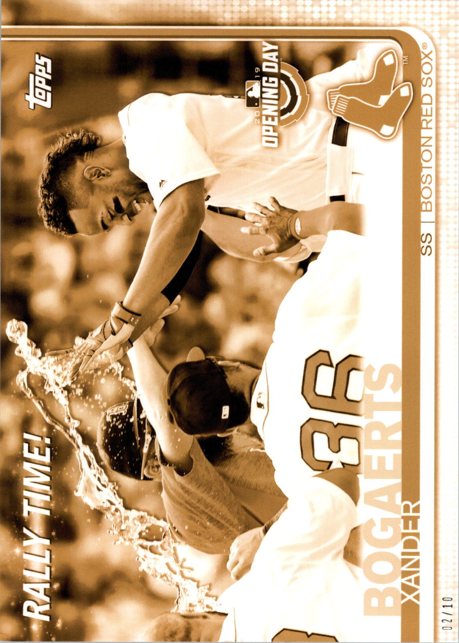 Topps Opening Day 2019 5x7 Rally Time Gold tú eliges 02/10 - Imagen 42 de 47