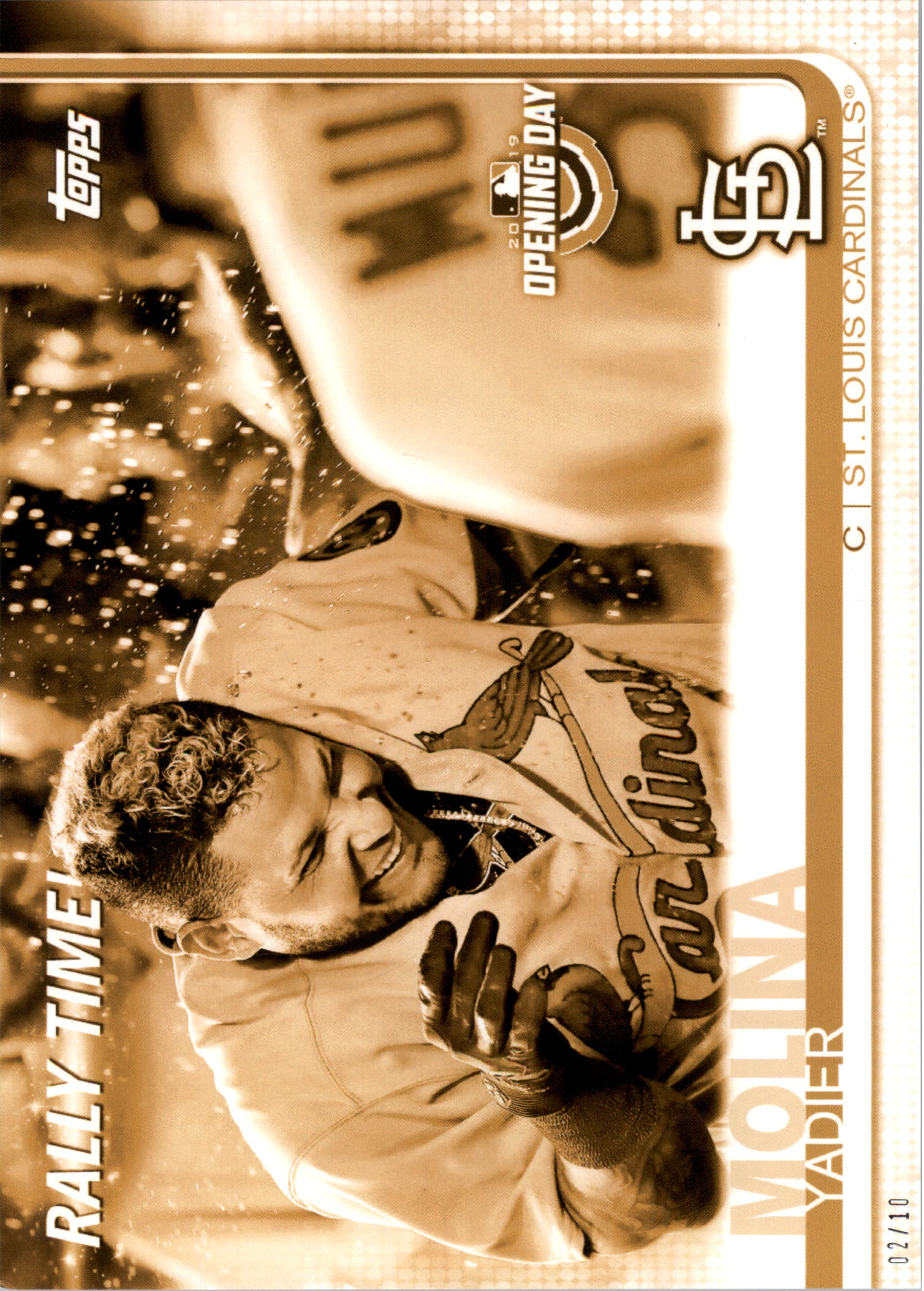 Topps Opening Day 2019 5x7 Rally Time Gold tú eliges 02/10 - Imagen 46 de 47
