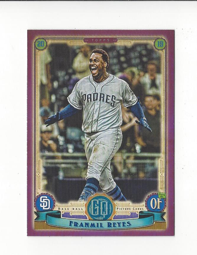 You Choose XX 2019 Topps Gypsy Queen Baseball Purple Parallel Singles