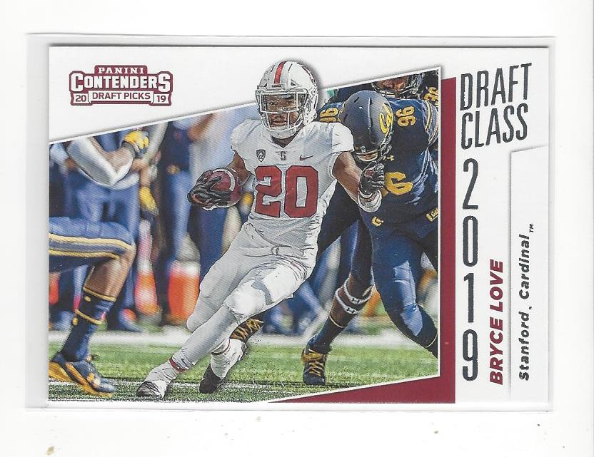 2019 Contenders Draft Football Draft Class Rookie Insert Singles You