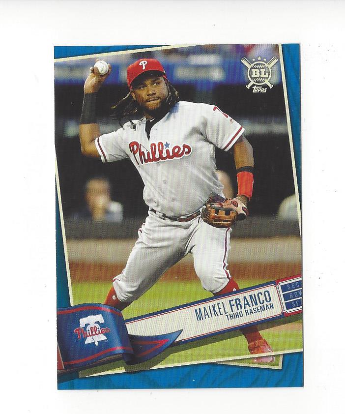 2019 Topps Big League Baseball Blue Parallel Singles You Choose 