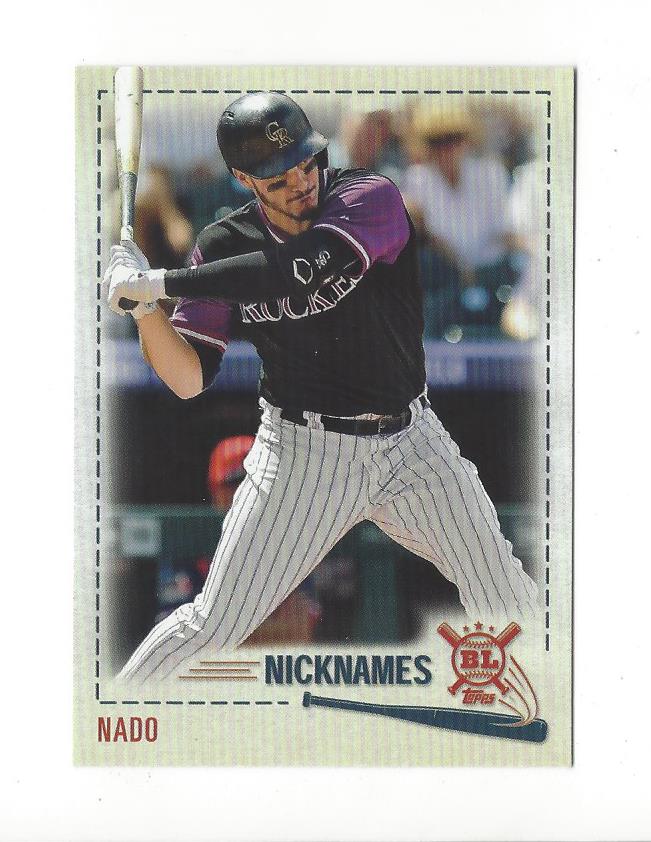  2019 Topps Big League Players Weekend Nicknames #PW-5